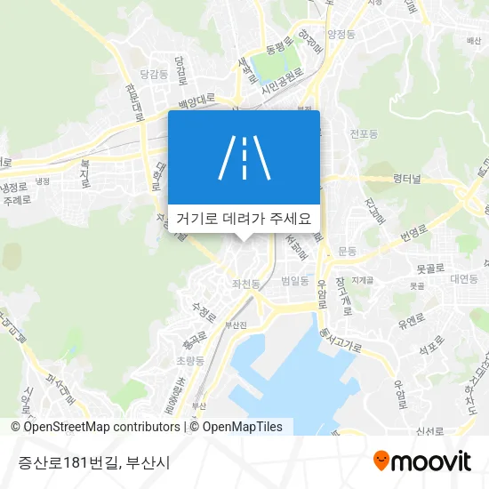 증산로181번길 지도