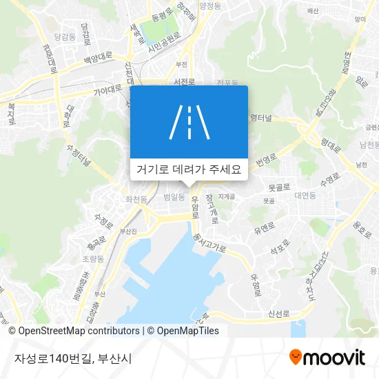 자성로140번길 지도
