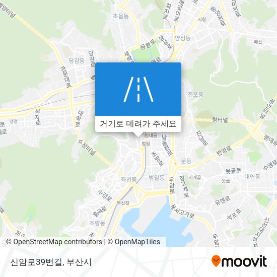신암로39번길 지도