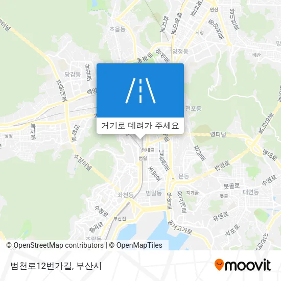 범천로12번가길 지도