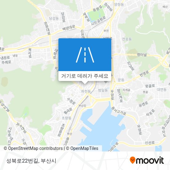 성북로22번길 지도
