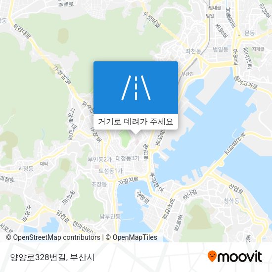 양양로328번길 지도