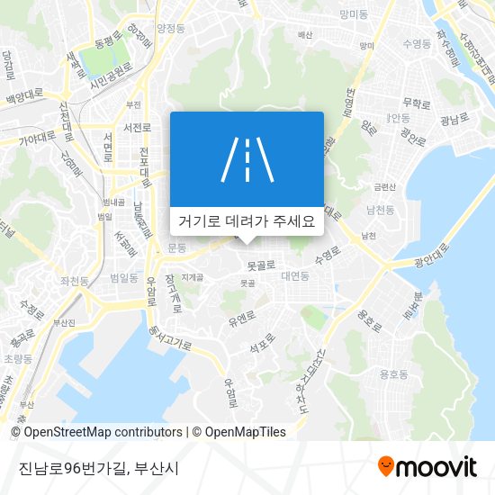 진남로96번가길 지도