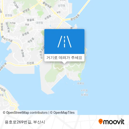 용호로269번길 지도
