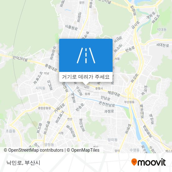 낙민로 지도
