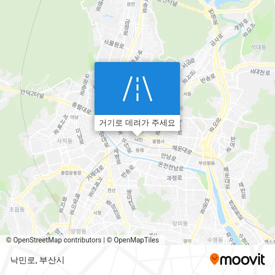 낙민로 지도