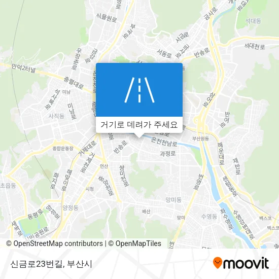 신금로23번길 지도