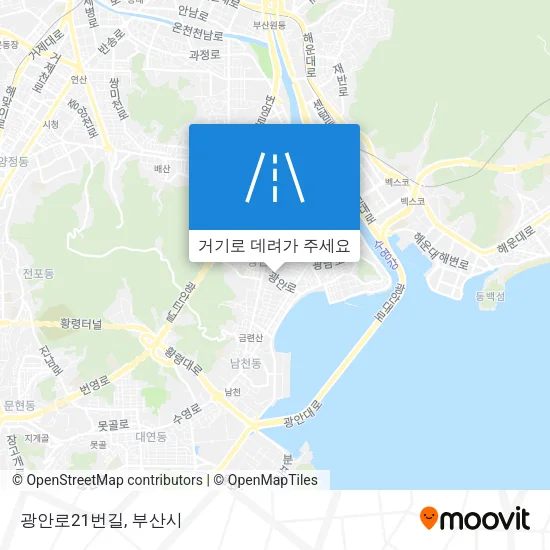 광안로21번길 지도