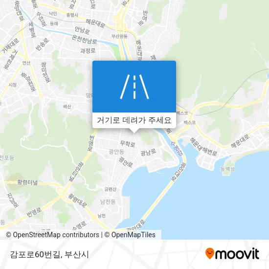 감포로60번길 지도