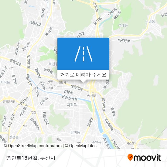 명안로18번길 지도
