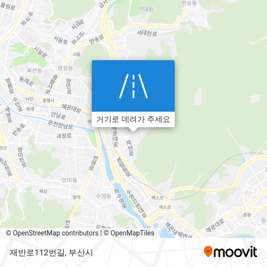 재반로112번길 지도