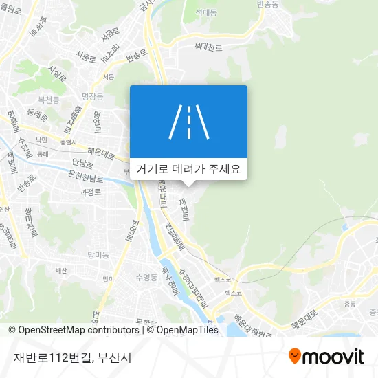 재반로112번길 지도