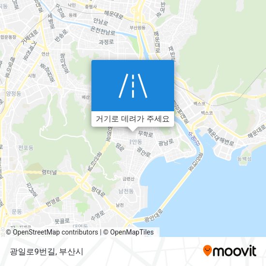 광일로9번길 지도