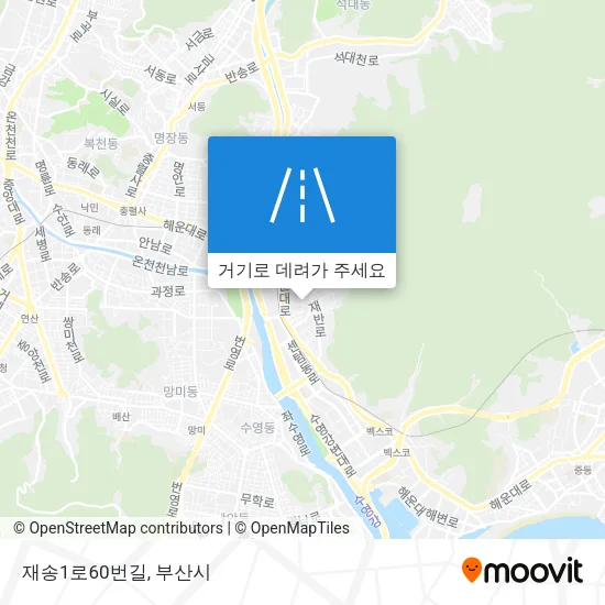 재송1로60번길 지도