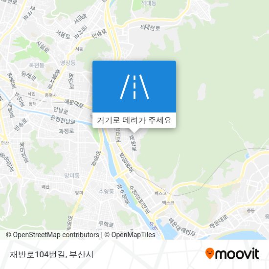 재반로104번길 지도