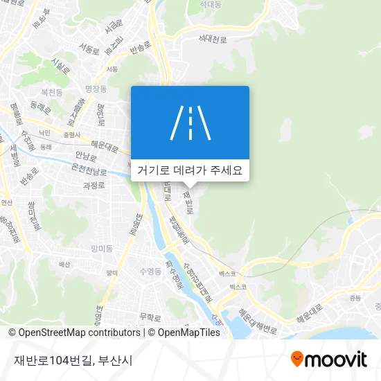 재반로104번길 지도