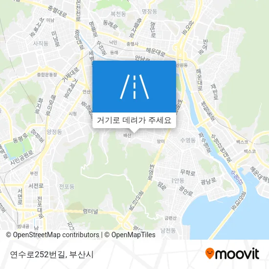 연수로252번길 지도
