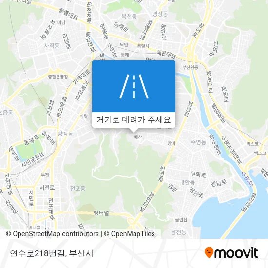 연수로218번길 지도