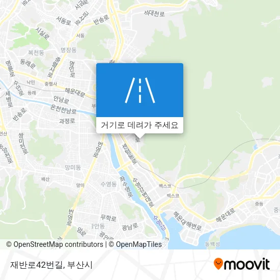 재반로42번길 지도