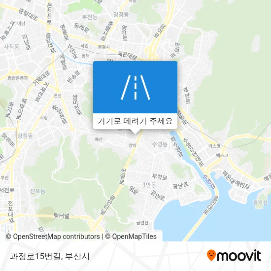 과정로15번길 지도