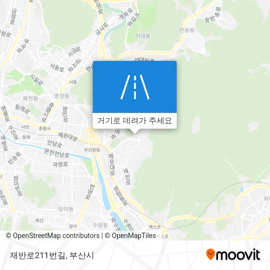 재반로211번길 지도
