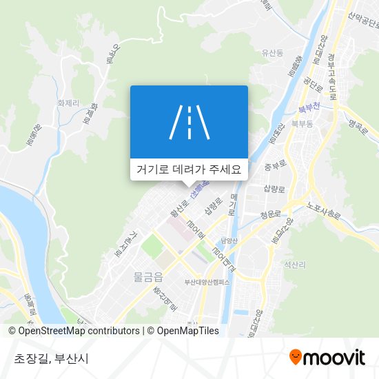초장길 지도