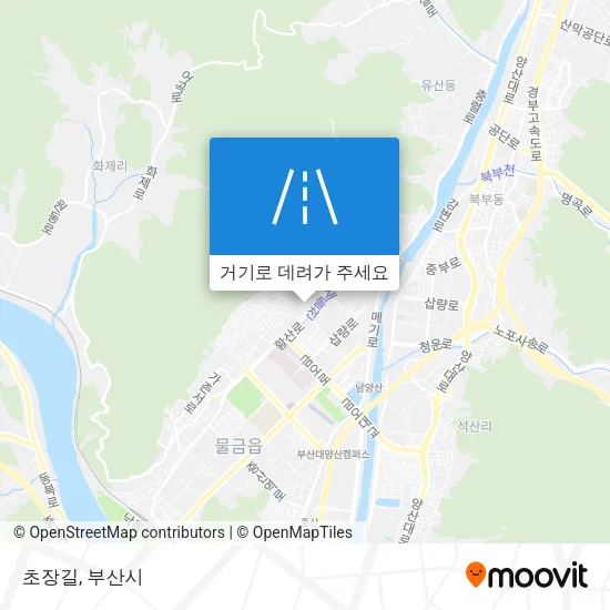 초장길 지도