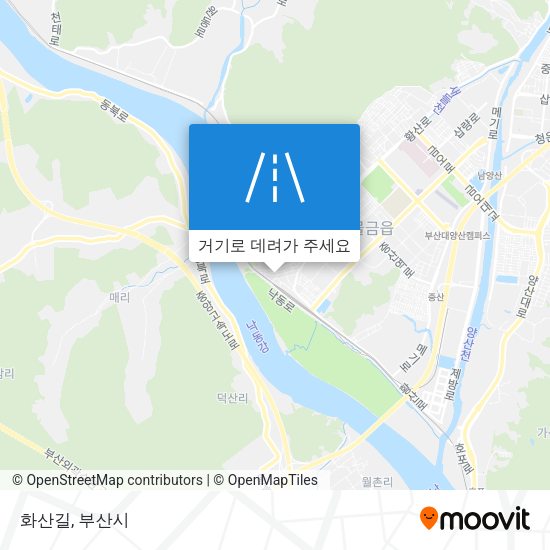 화산길 지도