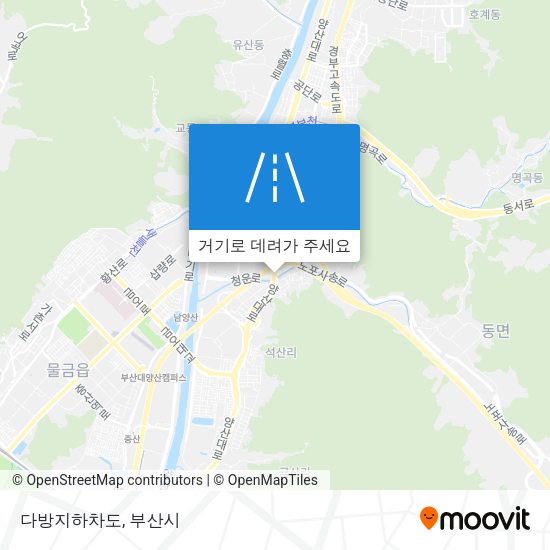 다방지하차도 지도