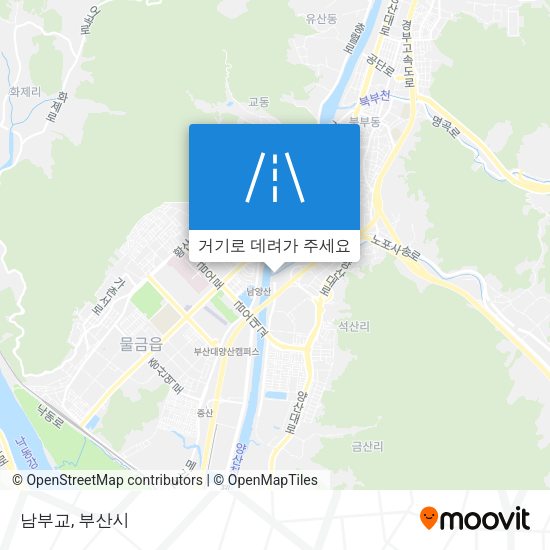 남부교 지도