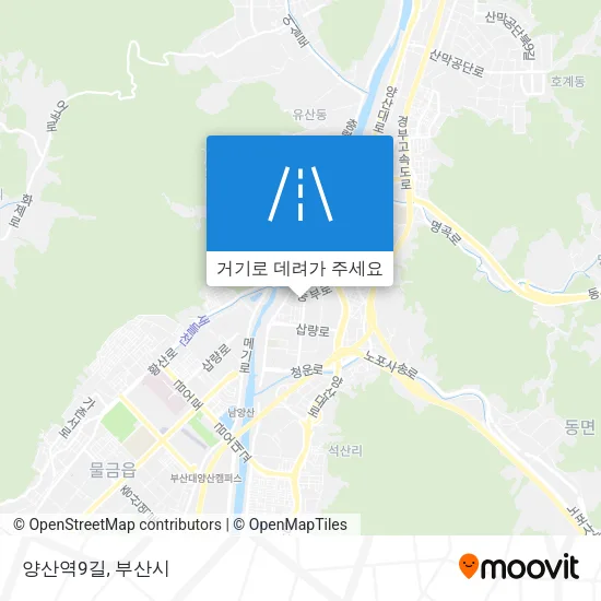 양산역9길 지도