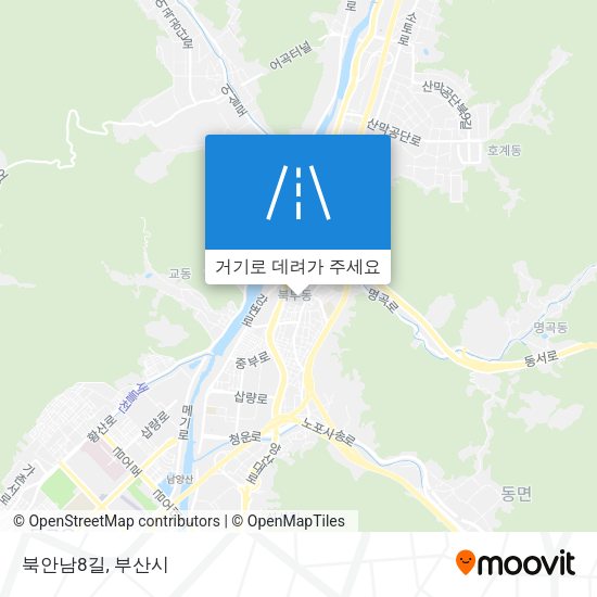 북안남8길 지도
