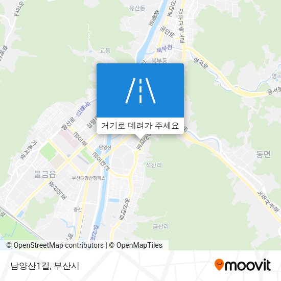 남양산1길 지도