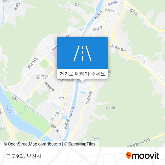 금오9길 지도