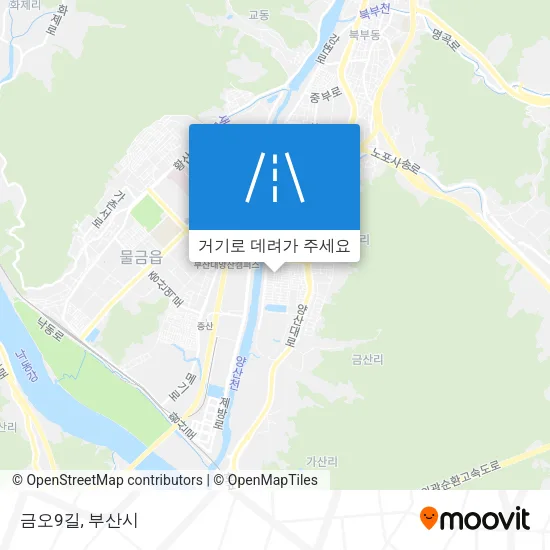금오9길 지도