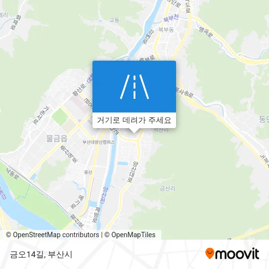 금오14길 지도