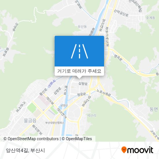 양산역4길 지도