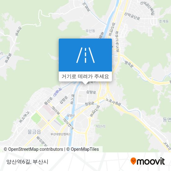 양산역6길 지도