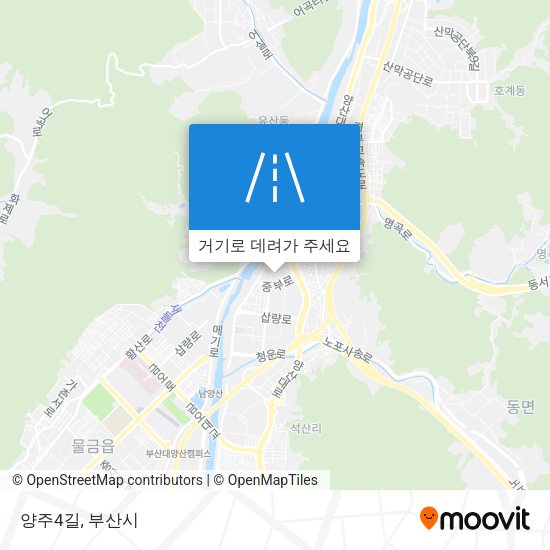 양주4길 지도