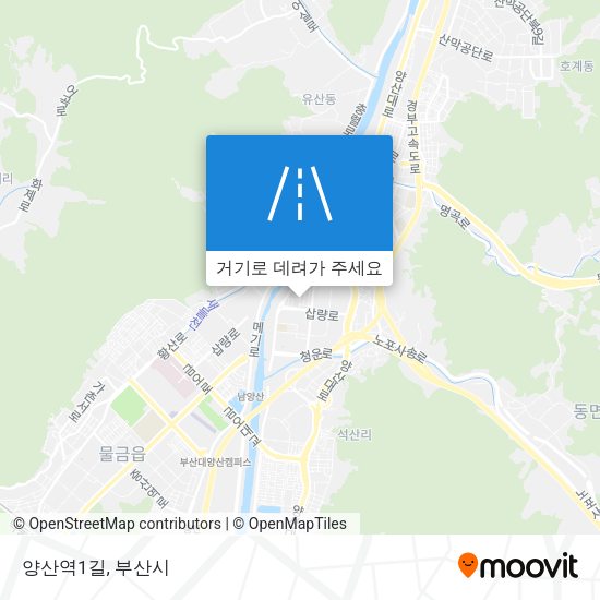 양산역1길 지도