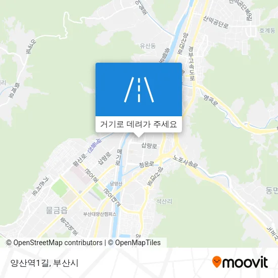 양산역1길 지도