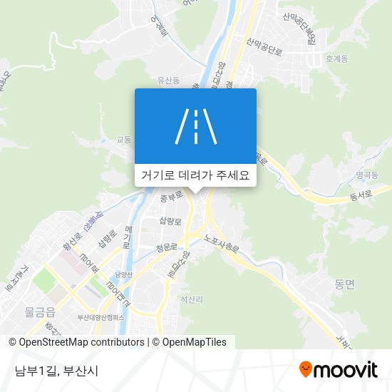 남부1길 지도