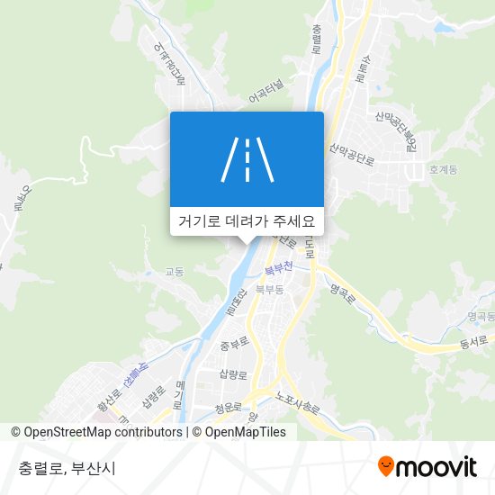 충렬로 지도