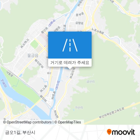 금오1길 지도
