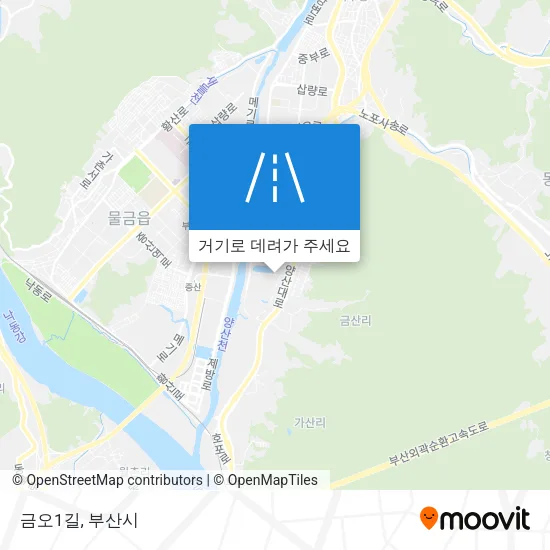 금오1길 지도