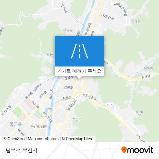 남부로 지도