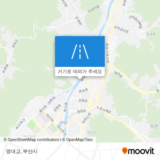 영대교 지도
