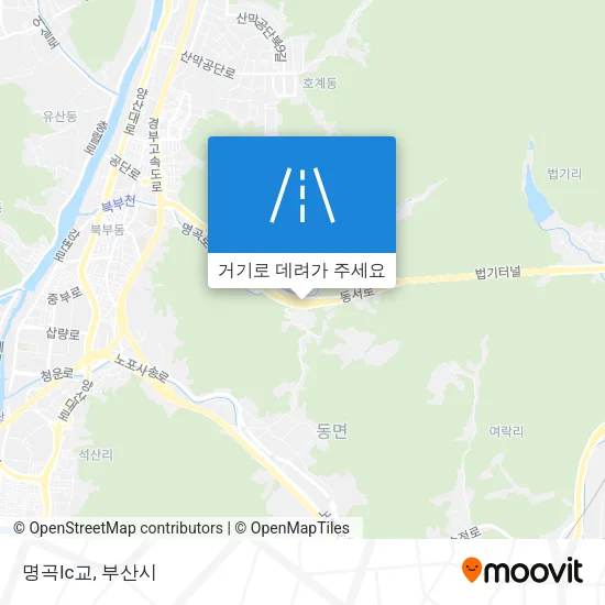 명곡Ic교 지도
