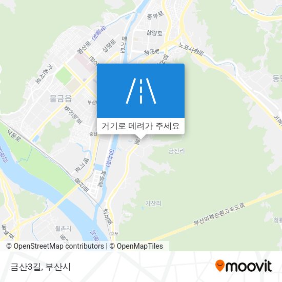 금산3길 지도
