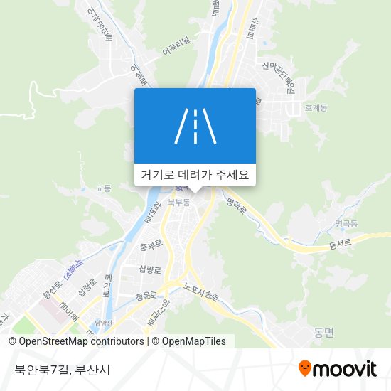 북안북7길 지도